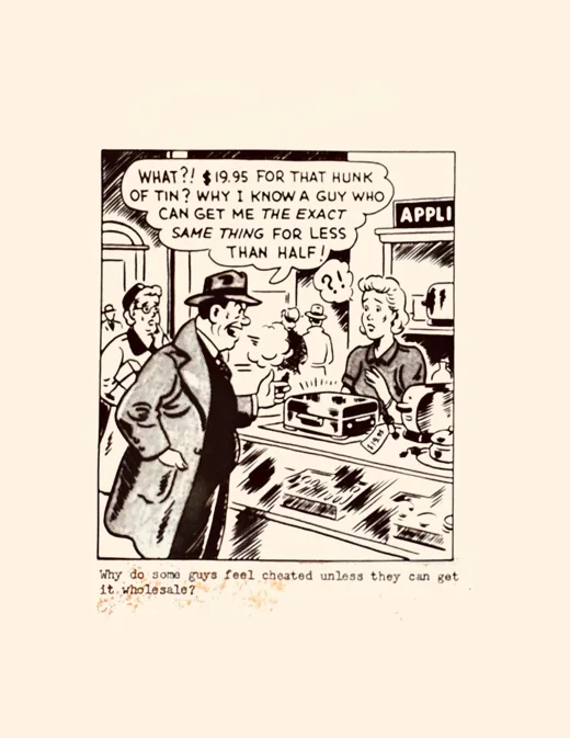 Shopping for an appliance