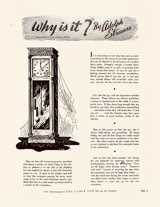 Why Is It? — magazine proof