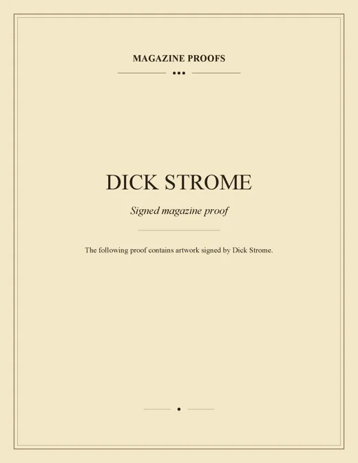 Dick Strome — artist divider