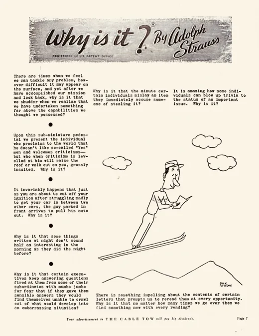 Why Is It? — magazine proof