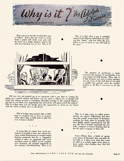 Why Is It? — magazine proof
